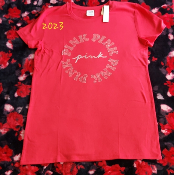 PINK Perfect T-shirt size Large NWT - Picture 7 of 12
